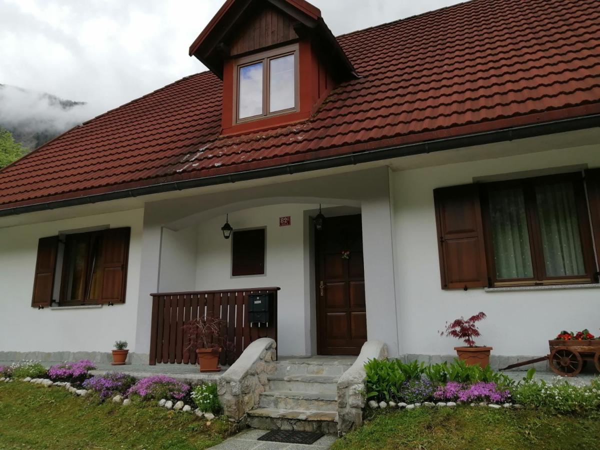 Pocitnisko Stanovanje Planja Soča エクステリア 写真