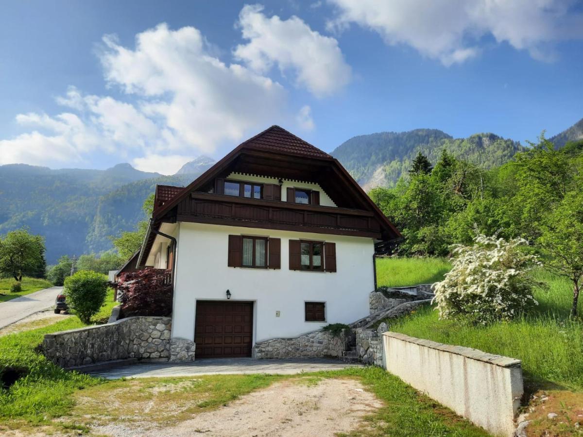 Pocitnisko Stanovanje Planja Soča エクステリア 写真