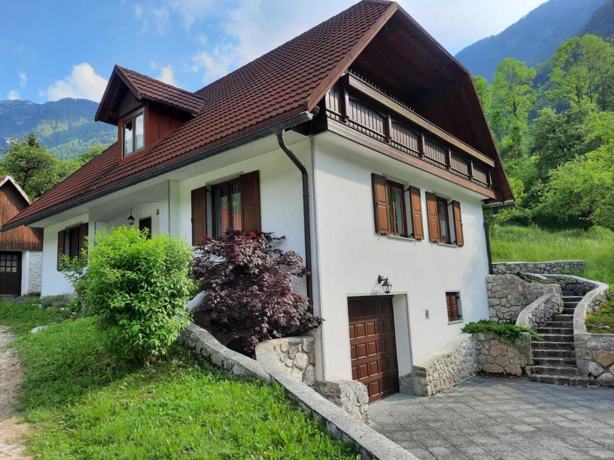 Pocitnisko Stanovanje Planja Soča エクステリア 写真