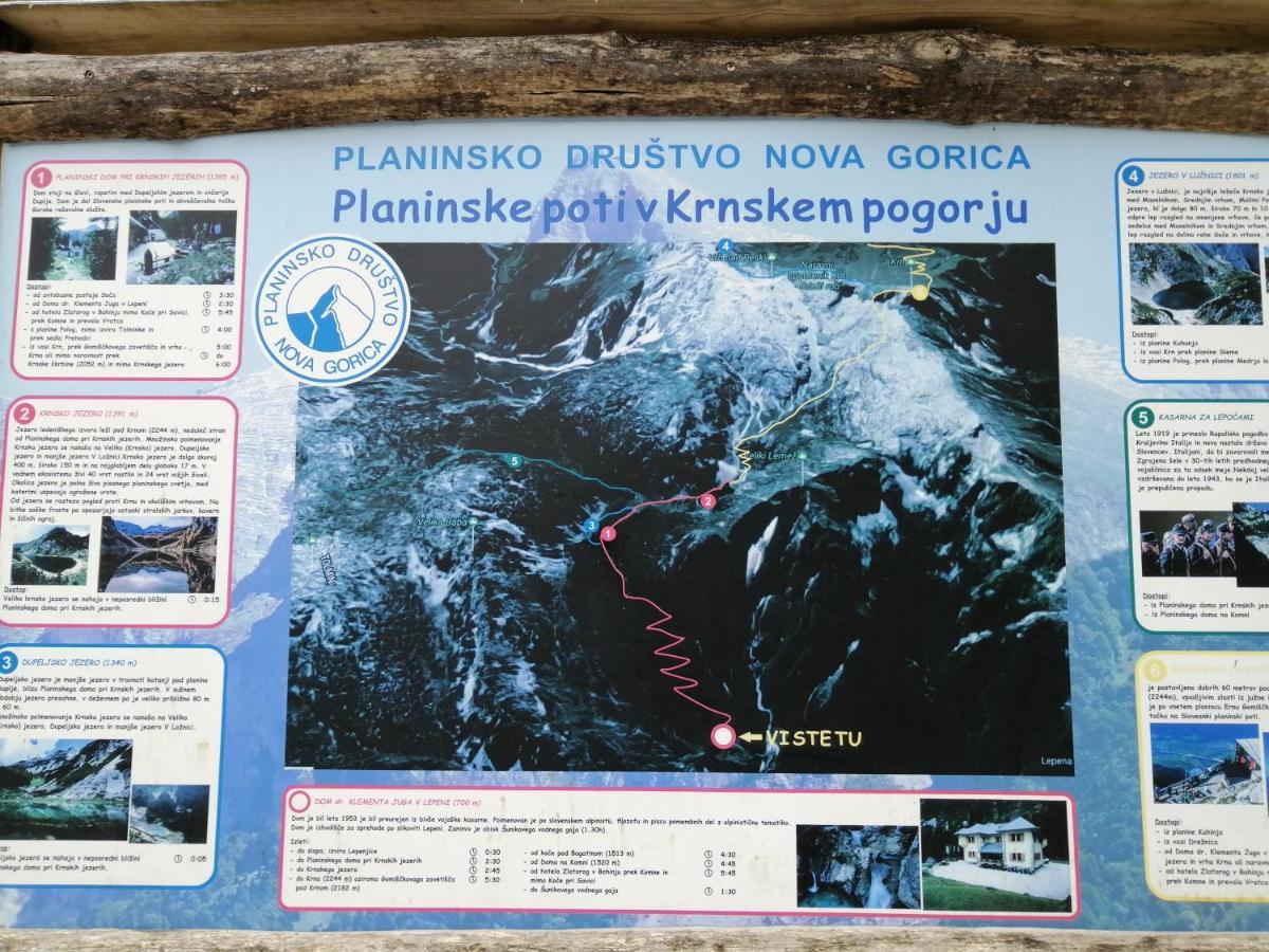 Pocitnisko Stanovanje Planja Soča エクステリア 写真