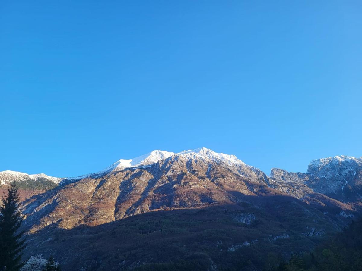 Pocitnisko Stanovanje Planja Soča エクステリア 写真