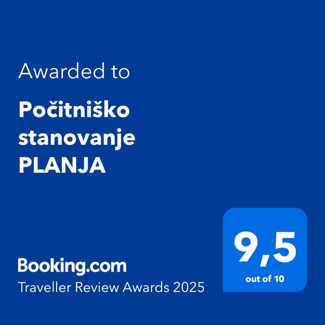 Pocitnisko Stanovanje Planja Soča エクステリア 写真